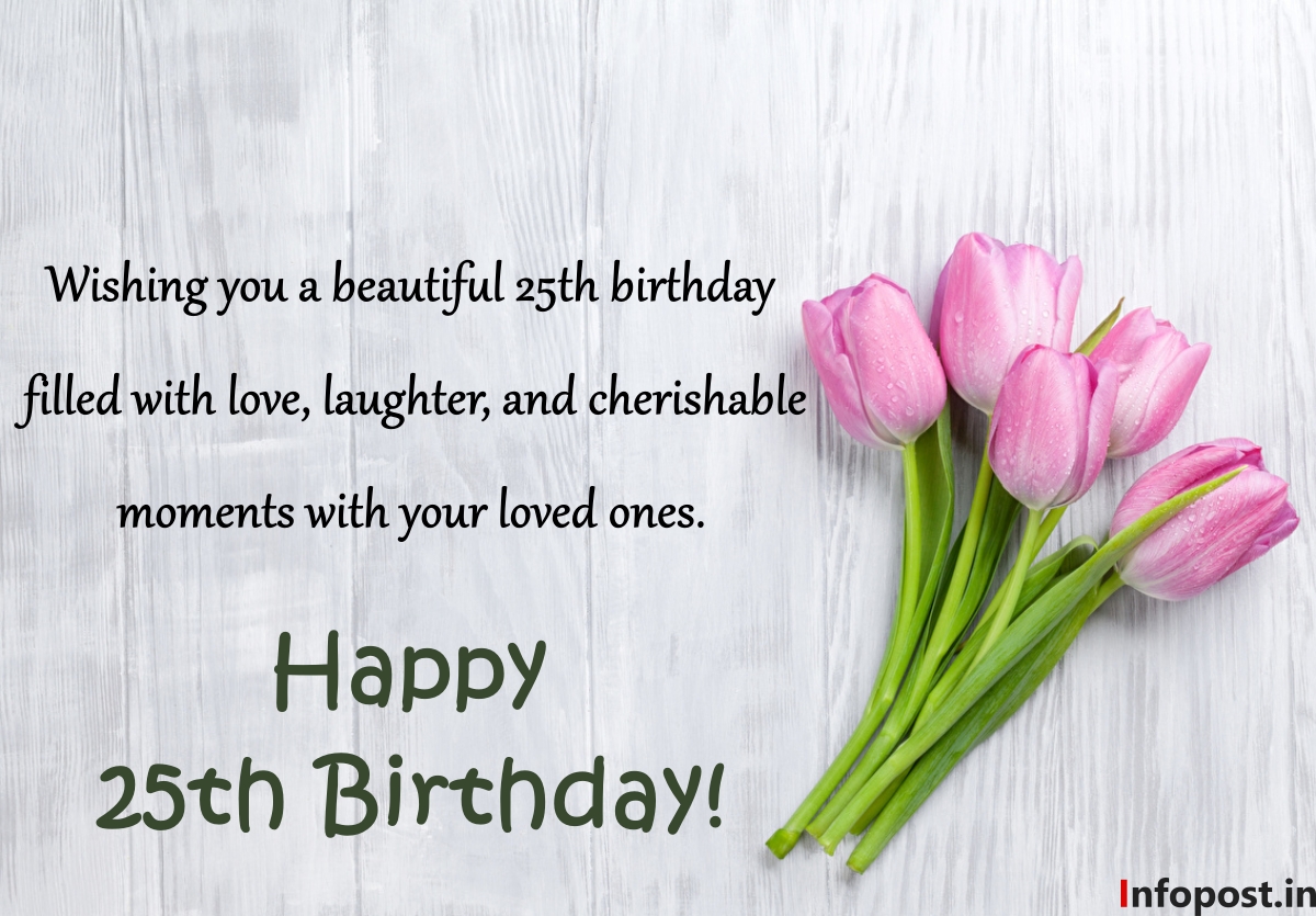 25th Birthday Wishes