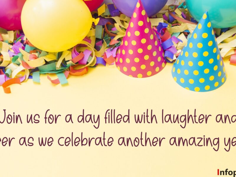 Birthday Invitation Messages