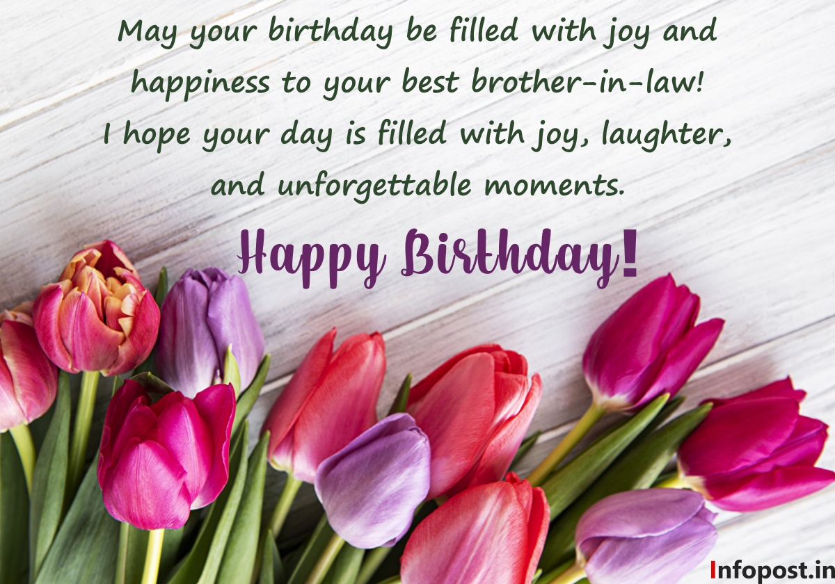 Birthday Wishes For Brother-In-Law