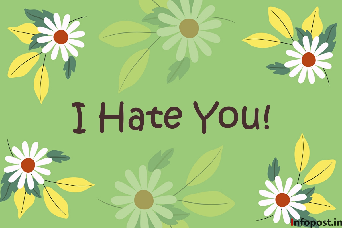 I Hate You Messages