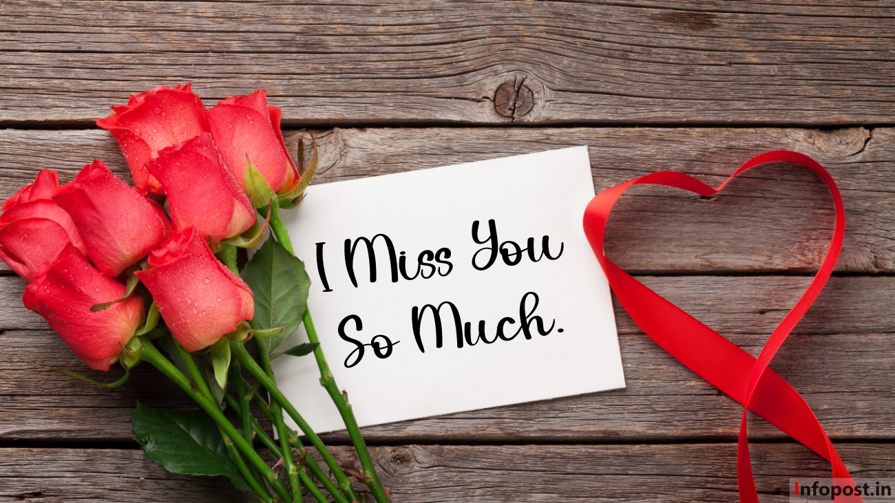 I Miss You Message for Her