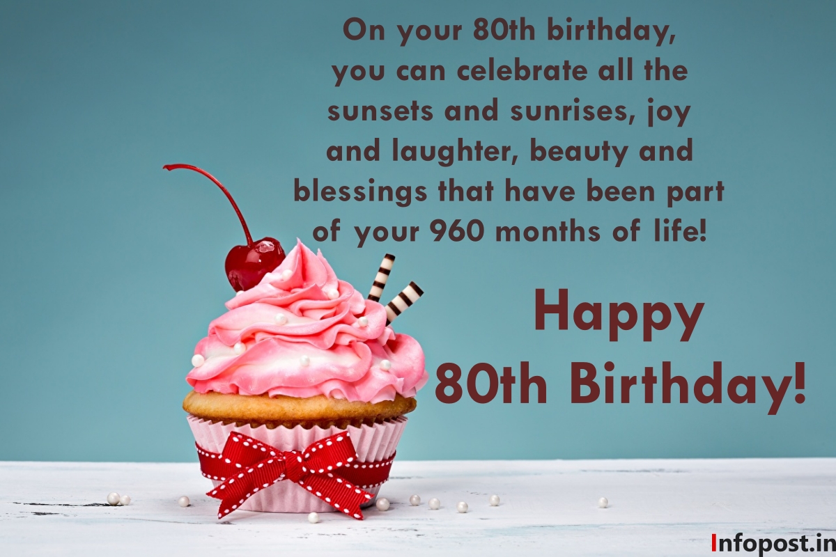 Happy 80th Birthday Wishes