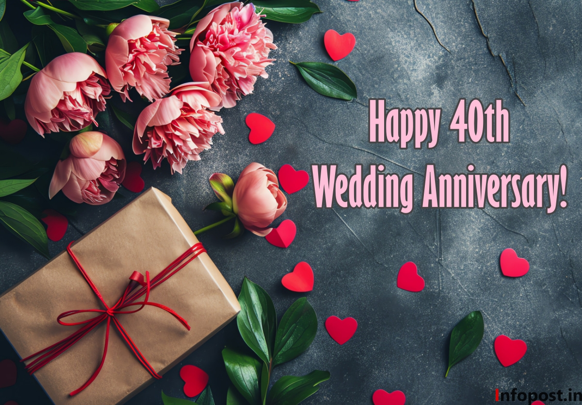 40th Wedding Anniversary Wishes