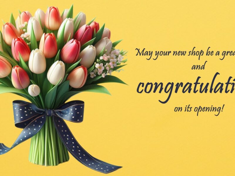 New Shop Opening Wishes